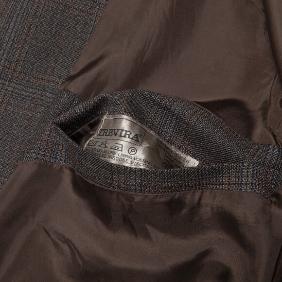 Sundazed (West Germany) 70s, Trevira Blend, Glen Check, Pre-Unification - Picture 4 of 11